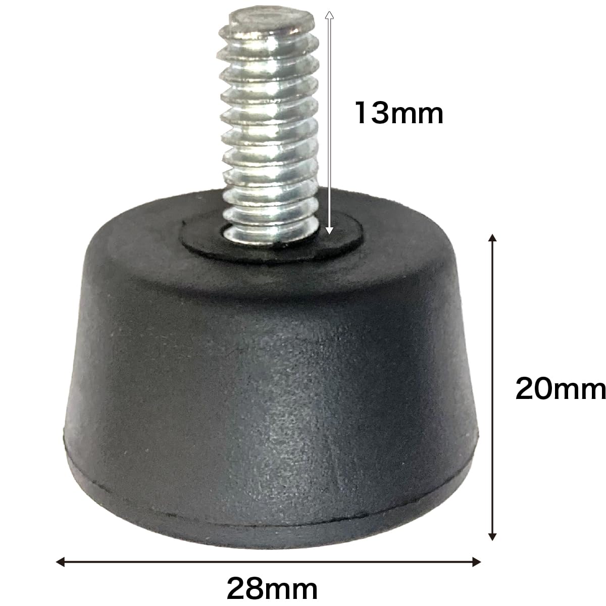 Amazon | Sanesuline 三脚フットパッド ゴム石突 交換用 1/4